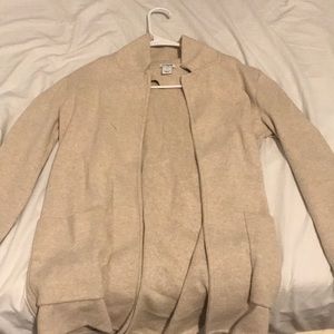 J.crew Factory open front sweater blazer
